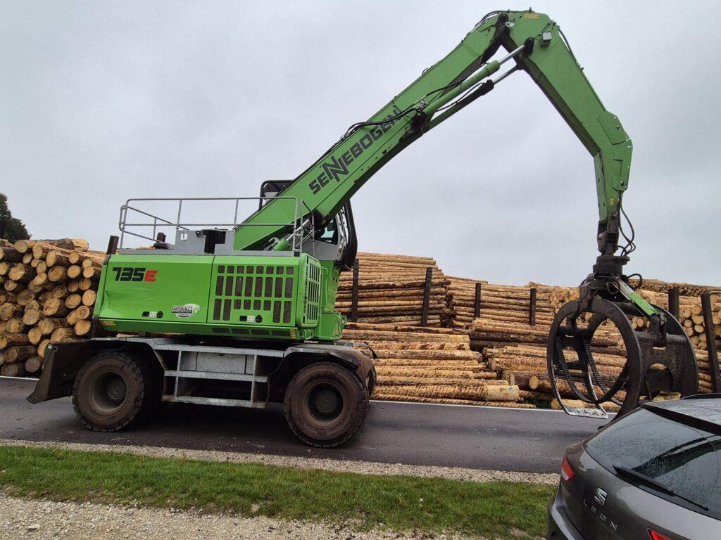 Sennebogen 735M GED - Перевантажувач: фото 1 Sennebogen 735M GED - Перевантажувач: фото 1