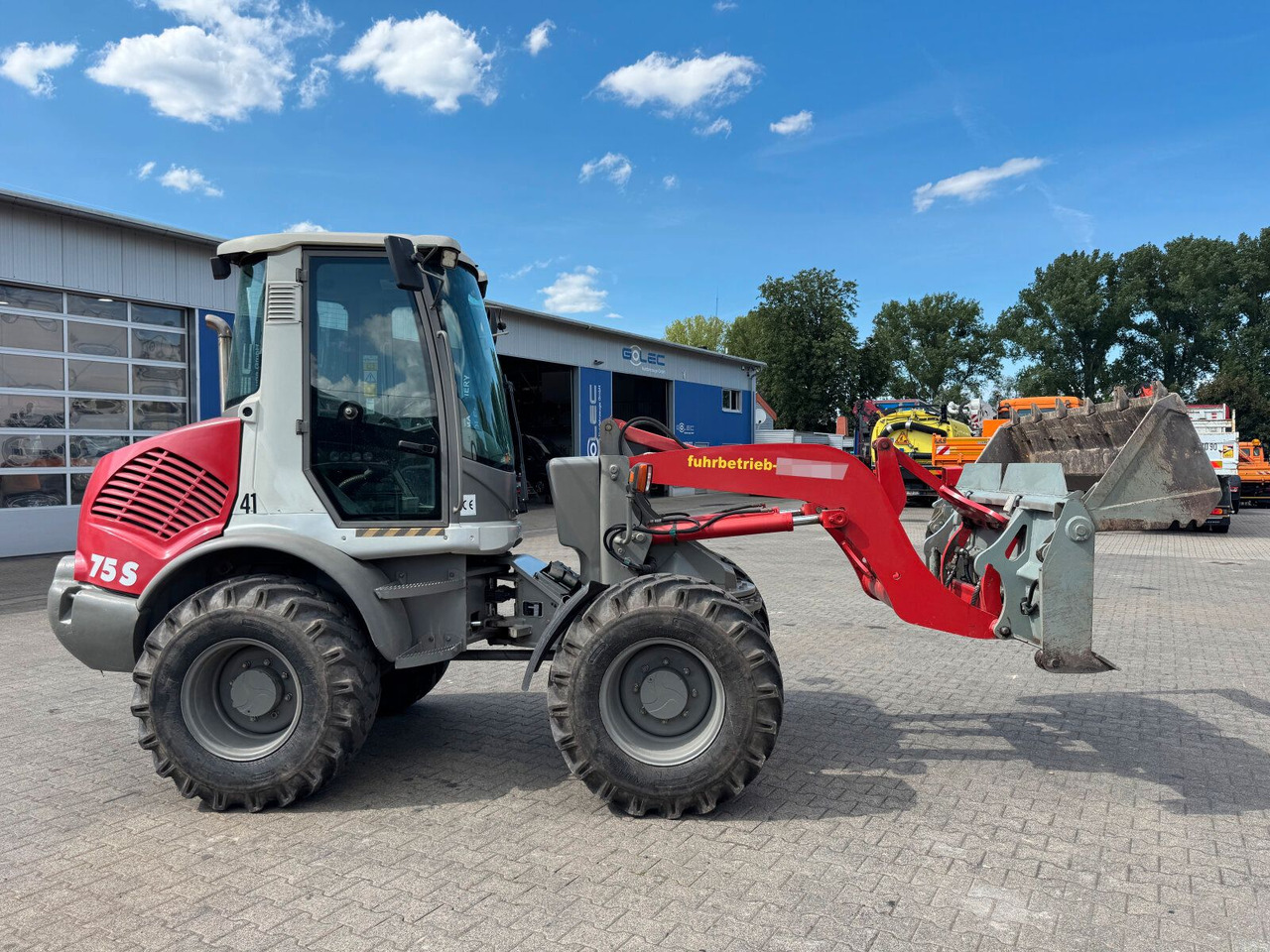 Atlas Radlader AR 75 S Neues Motor mit ca. 60 Stunden - Колісний навантажувач: фото 5 Atlas Radlader AR 75 S Neues Motor mit ca. 60 Stunden - Колісний навантажувач: фото 5
