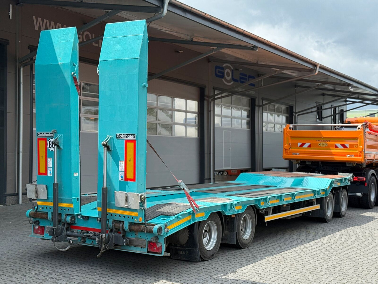 Goldhofer TU 4 EXPERT 4870 Tieflader Anhänger 44,8 T - Низькорамна платформа причіп: фото 3 Goldhofer TU 4 EXPERT 4870 Tieflader Anhänger 44,8 T - Низькорамна платформа причіп: фото 3