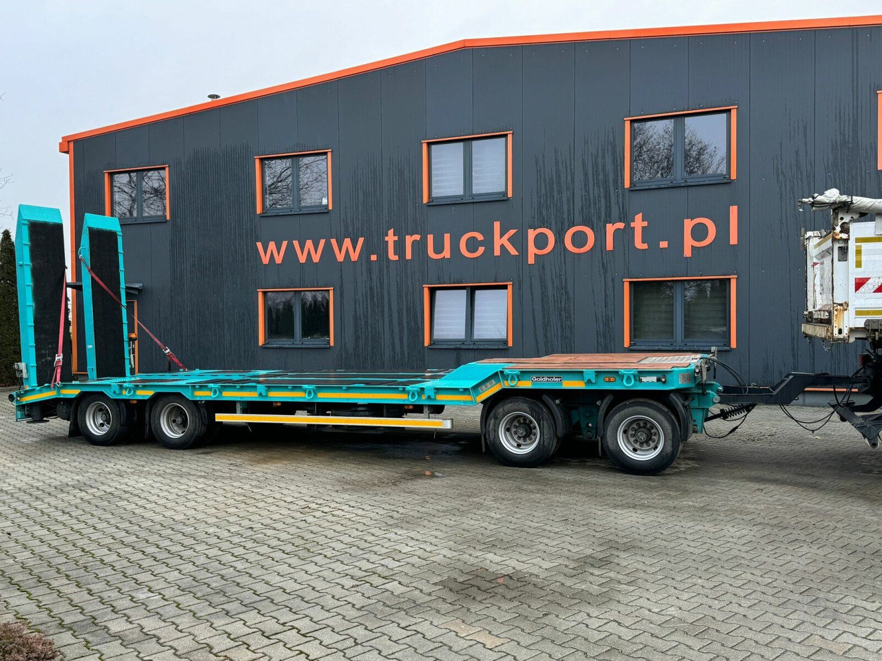 Goldhofer TU 4 EXPERT 4870 Tieflader Anhänger - Низькорамна платформа причіп: фото 1 Goldhofer TU 4 EXPERT 4870 Tieflader Anhänger - Низькорамна платформа причіп: фото 1