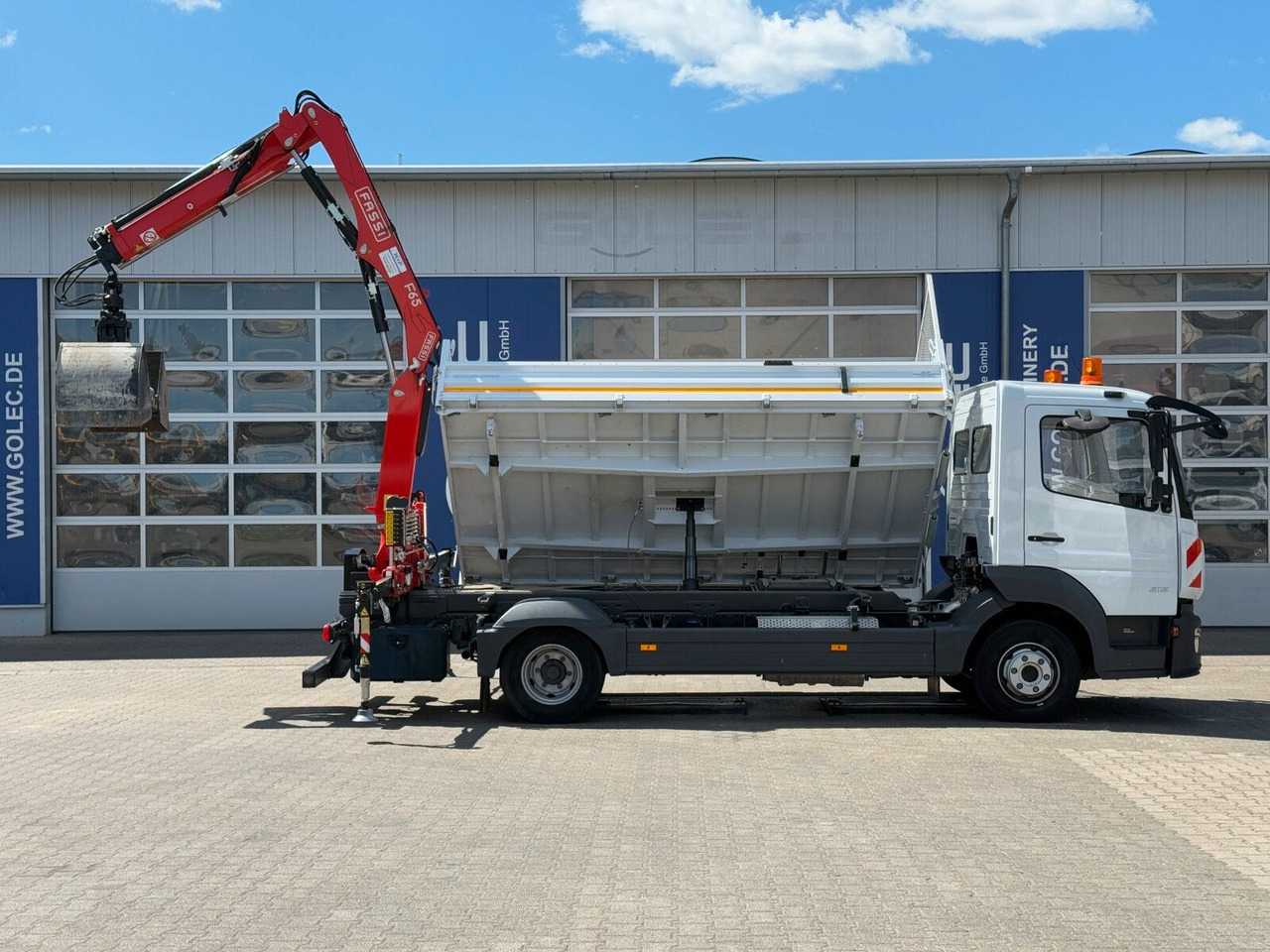 Mercedes-Benz ATEGO 818 4x2 Euro 6 Kipper Kran FASSI F65B.0.22 - Інша техніка: фото 4 Mercedes-Benz ATEGO 818 4x2 Euro 6 Kipper Kran FASSI F65B.0.22 - Інша техніка: фото 4