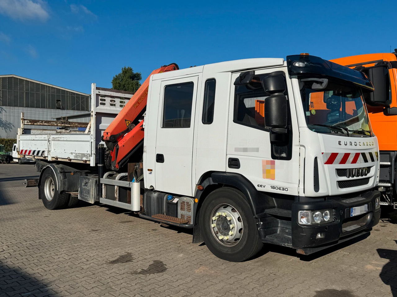 Iveco ML180E 4x2 DOKA Euro 5 Kipper Kran PK16001K-B - Самоскид вантажівка, Вантажівка з маніпулятором: фото 1 Iveco ML180E 4x2 DOKA Euro 5 Kipper Kran PK16001K-B - Самоскид вантажівка, Вантажівка з маніпулятором: фото 1