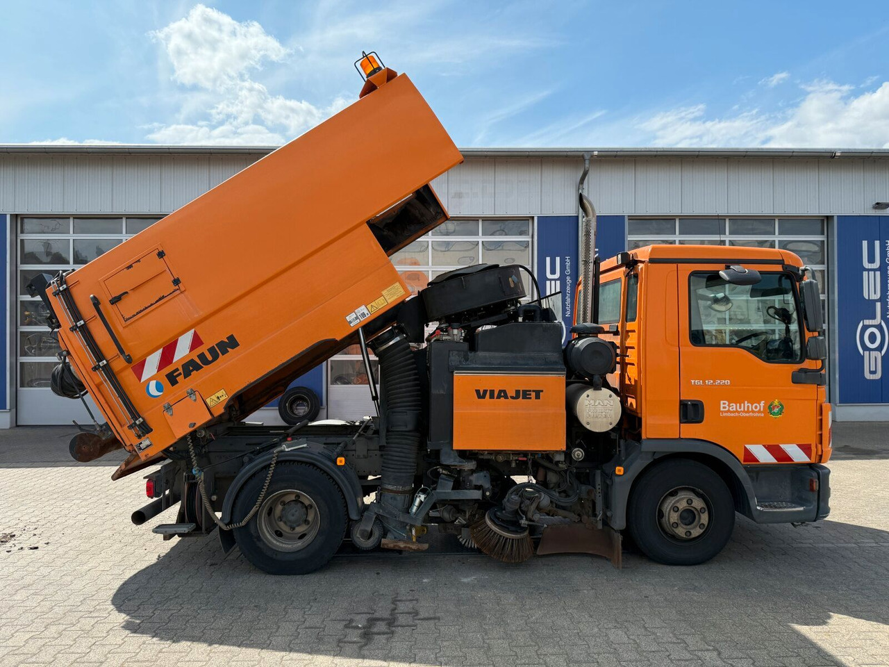 MAN 12.220 4x2 BL Kehrmaschine Viajet 5RHS - Підмітально-прибиральна машина: фото 3 MAN 12.220 4x2 BL Kehrmaschine Viajet 5RHS - Підмітально-прибиральна машина: фото 3