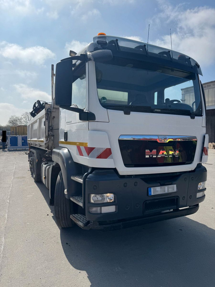 MAN TGS 26.400 6x2*4 Kipper Bordm. Kran ATLAS 172.3E - Самоскид вантажівка, Вантажівка з маніпулятором: фото 1 MAN TGS 26.400 6x2*4 Kipper Bordm. Kran ATLAS 172.3E - Самоскид вантажівка, Вантажівка з маніпулятором: фото 1