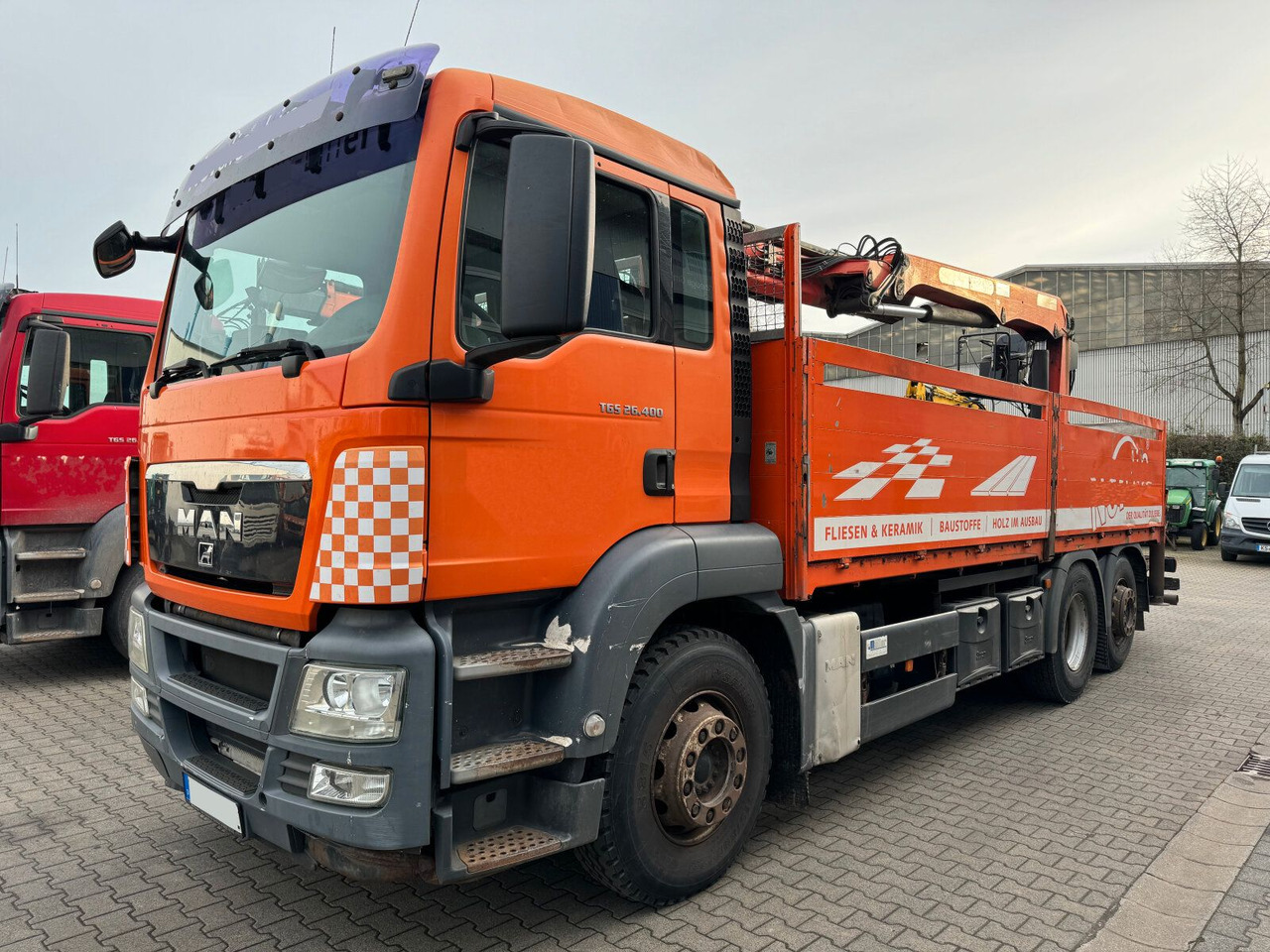 MAN TGS 26.400 6x2 Pritsche Kran Palfinger PK 18001L - Бортова вантажівка/ Платформа, Вантажівка з маніпулятором: фото 2 MAN TGS 26.400 6x2 Pritsche Kran Palfinger PK 18001L - Бортова вантажівка/ Платформа, Вантажівка з маніпулятором: фото 2