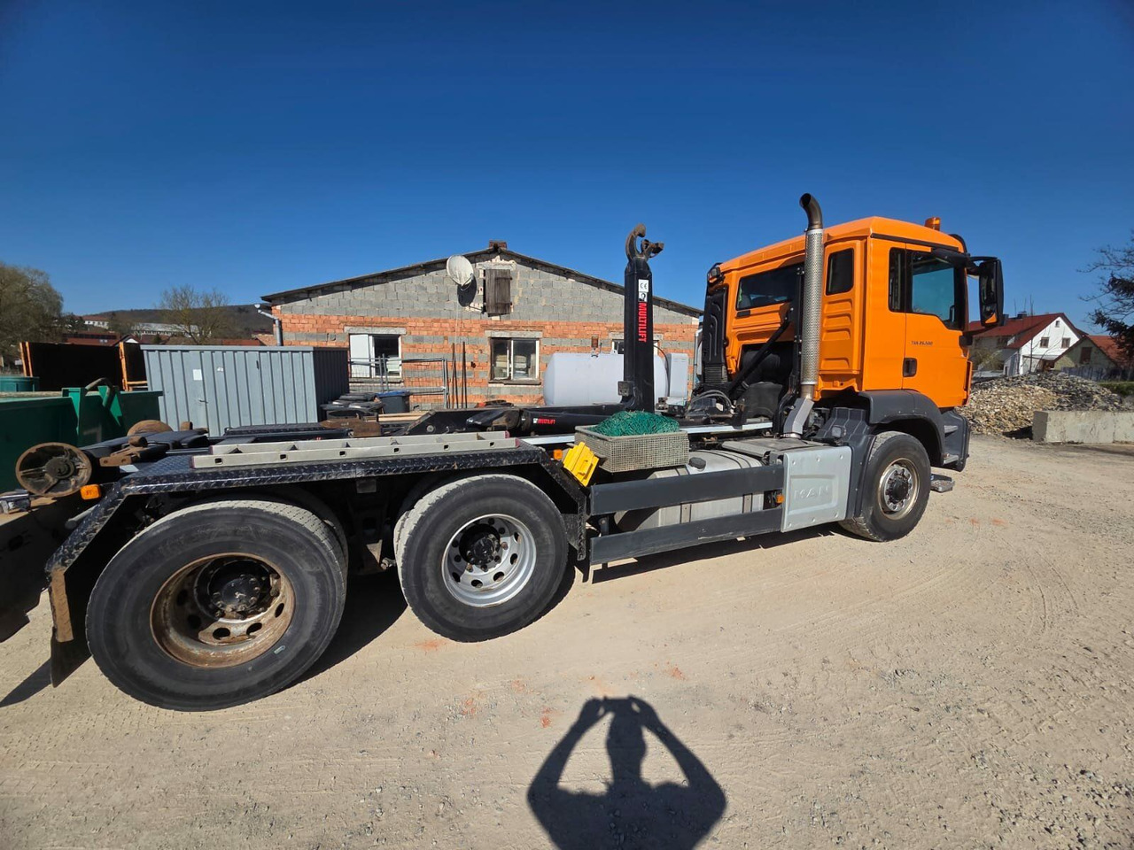 MAN TGS 26.500 6x6H Abrollkipper HIAB - Гаковий мультиліфт вантажівка, Вантажівка з маніпулятором: фото 4 MAN TGS 26.500 6x6H Abrollkipper HIAB - Гаковий мультиліфт вантажівка, Вантажівка з маніпулятором: фото 4