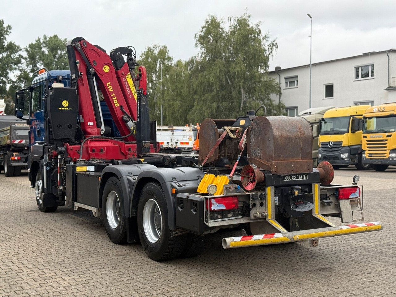 MAN TGS 28.480 6x4 Abrollkipper Kran Greifer 4,63 T - Гаковий мультиліфт вантажівка, Вантажівка з маніпулятором: фото 5 MAN TGS 28.480 6x4 Abrollkipper Kran Greifer 4,63 T - Гаковий мультиліфт вантажівка, Вантажівка з маніпулятором: фото 5