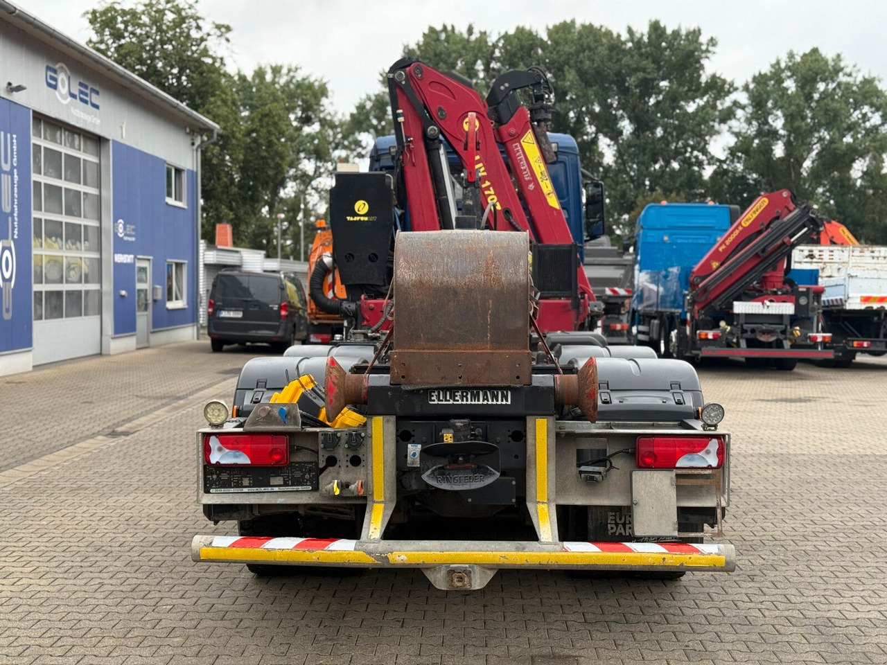 MAN TGS 28.480 6x4 Abrollkipper Kran Greifer 4,63 T - Гаковий мультиліфт вантажівка, Вантажівка з маніпулятором: фото 4 MAN TGS 28.480 6x4 Abrollkipper Kran Greifer 4,63 T - Гаковий мультиліфт вантажівка, Вантажівка з маніпулятором: фото 4