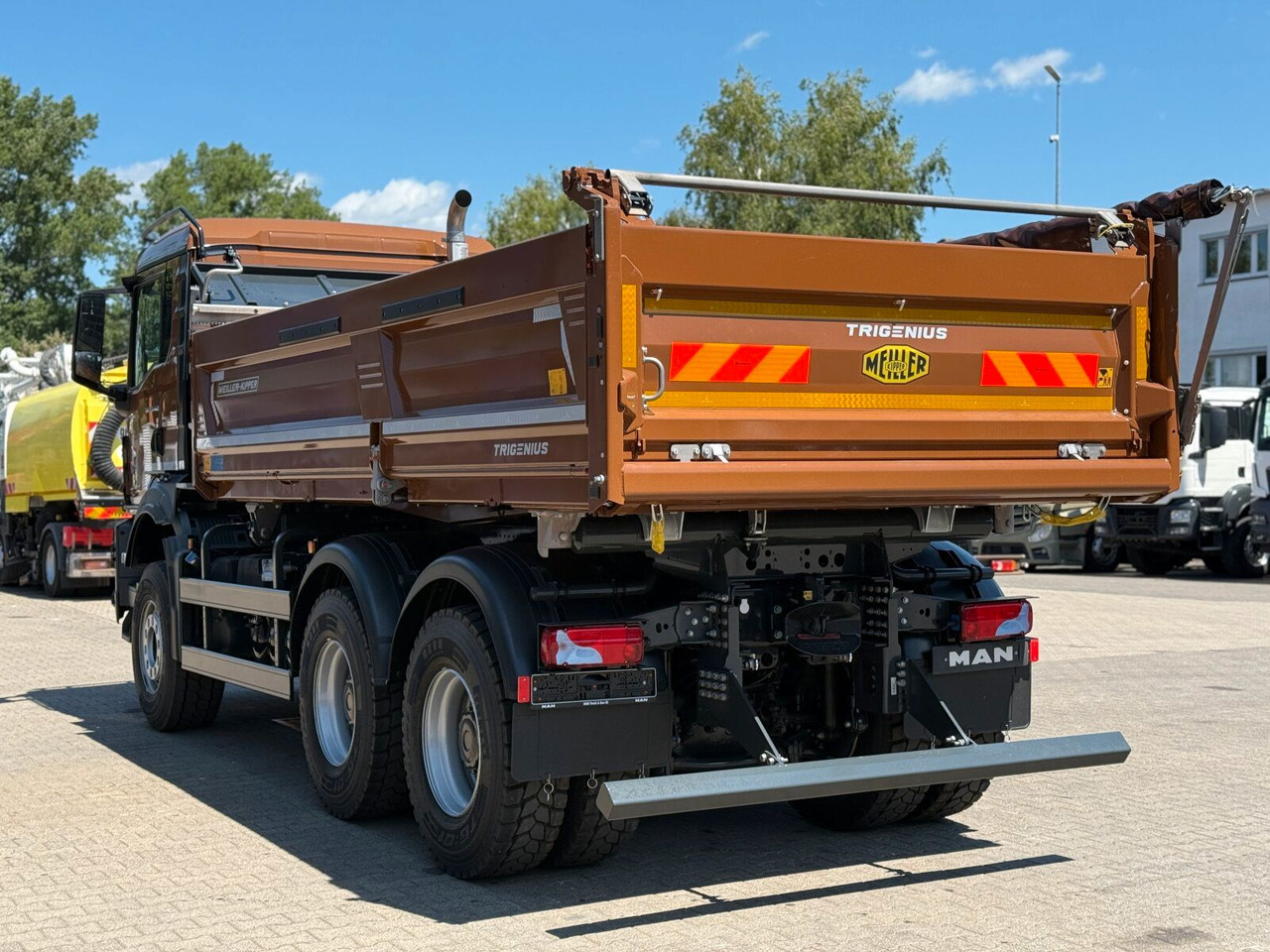 Самоскид вантажівка MAN TGS 33.440 6x4 Kipper MEILLER Bordmatik Frontpl.: фото 9