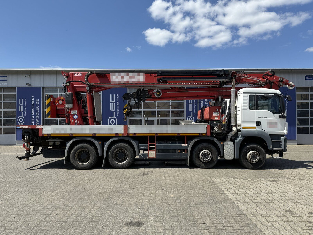 MAN TGS 35.360 8X4 BB Dachdecker Kran bis 52 m - Вантажівка з маніпулятором: фото 2 MAN TGS 35.360 8X4 BB Dachdecker Kran bis 52 m - Вантажівка з маніпулятором: фото 2