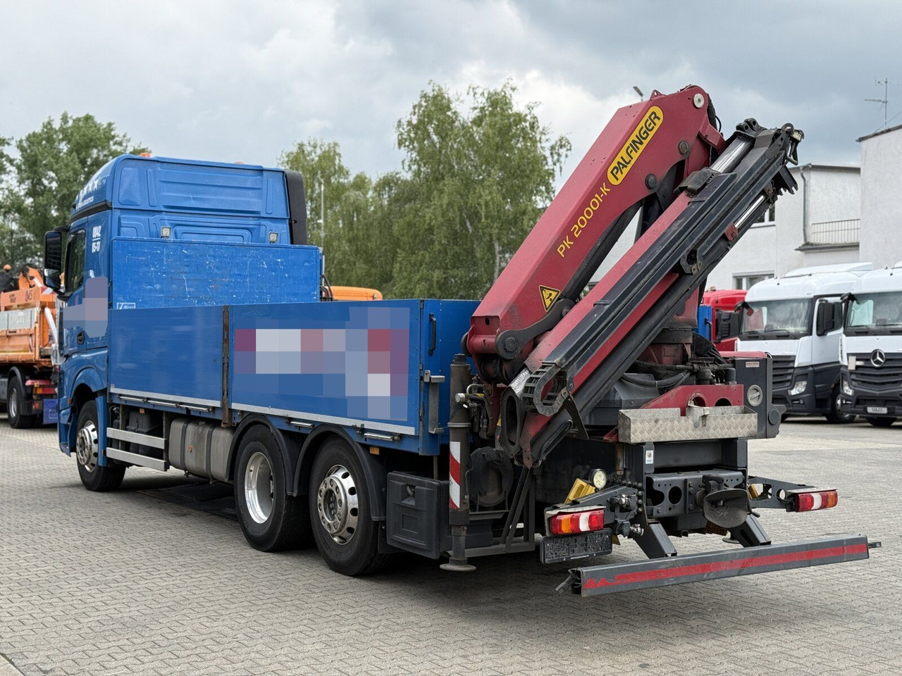 Mercedes-Benz ACTROS 2545 6x2 Pritsche Kran Palfinger PK20001K - Вантажівка з маніпулятором: фото 5 Mercedes-Benz ACTROS 2545 6x2 Pritsche Kran Palfinger PK20001K - Вантажівка з маніпулятором: фото 5