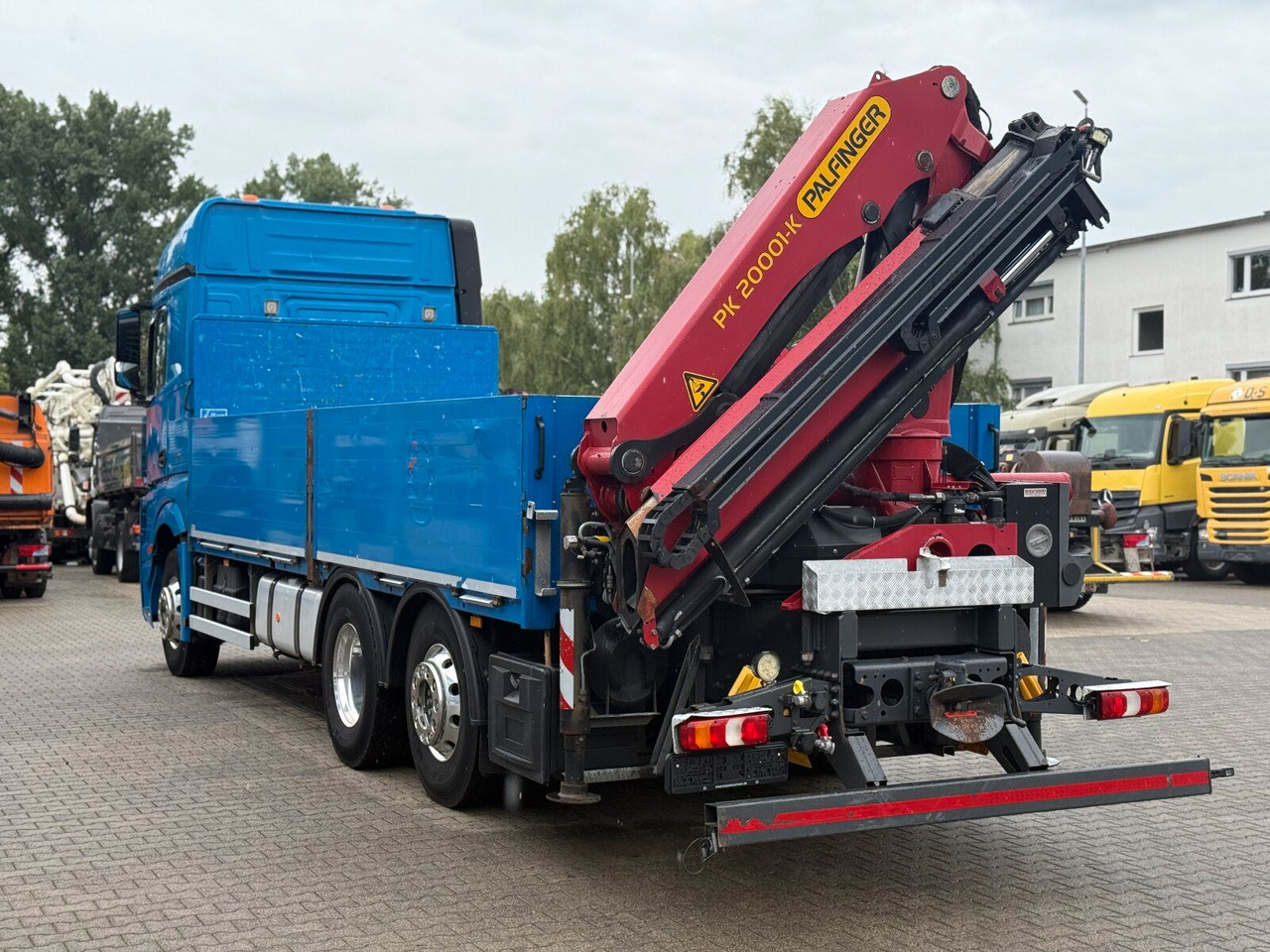 Mercedes-Benz ACTROS 2545 6x2 Pritsche Kran Palfinger PK20001K - Бортова вантажівка/ Платформа, Вантажівка з маніпулятором: фото 5 Mercedes-Benz ACTROS 2545 6x2 Pritsche Kran Palfinger PK20001K - Бортова вантажівка/ Платформа, Вантажівка з маніпулятором: фото 5