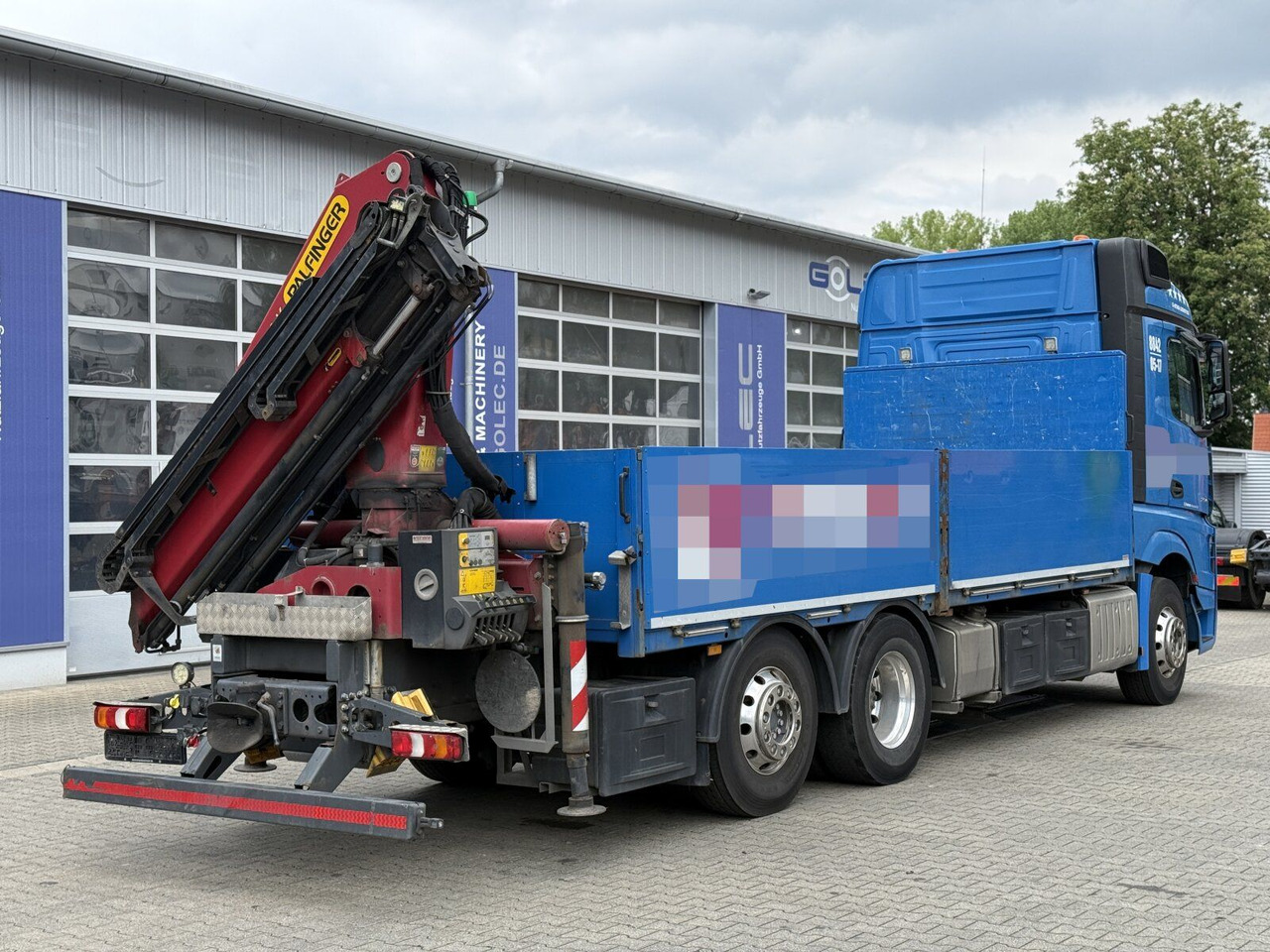 Mercedes-Benz ACTROS 2545 6x2 Pritsche Kran Palfinger PK20001K - Бортова вантажівка/ Платформа, Вантажівка з маніпулятором: фото 3 Mercedes-Benz ACTROS 2545 6x2 Pritsche Kran Palfinger PK20001K - Бортова вантажівка/ Платформа, Вантажівка з маніпулятором: фото 3