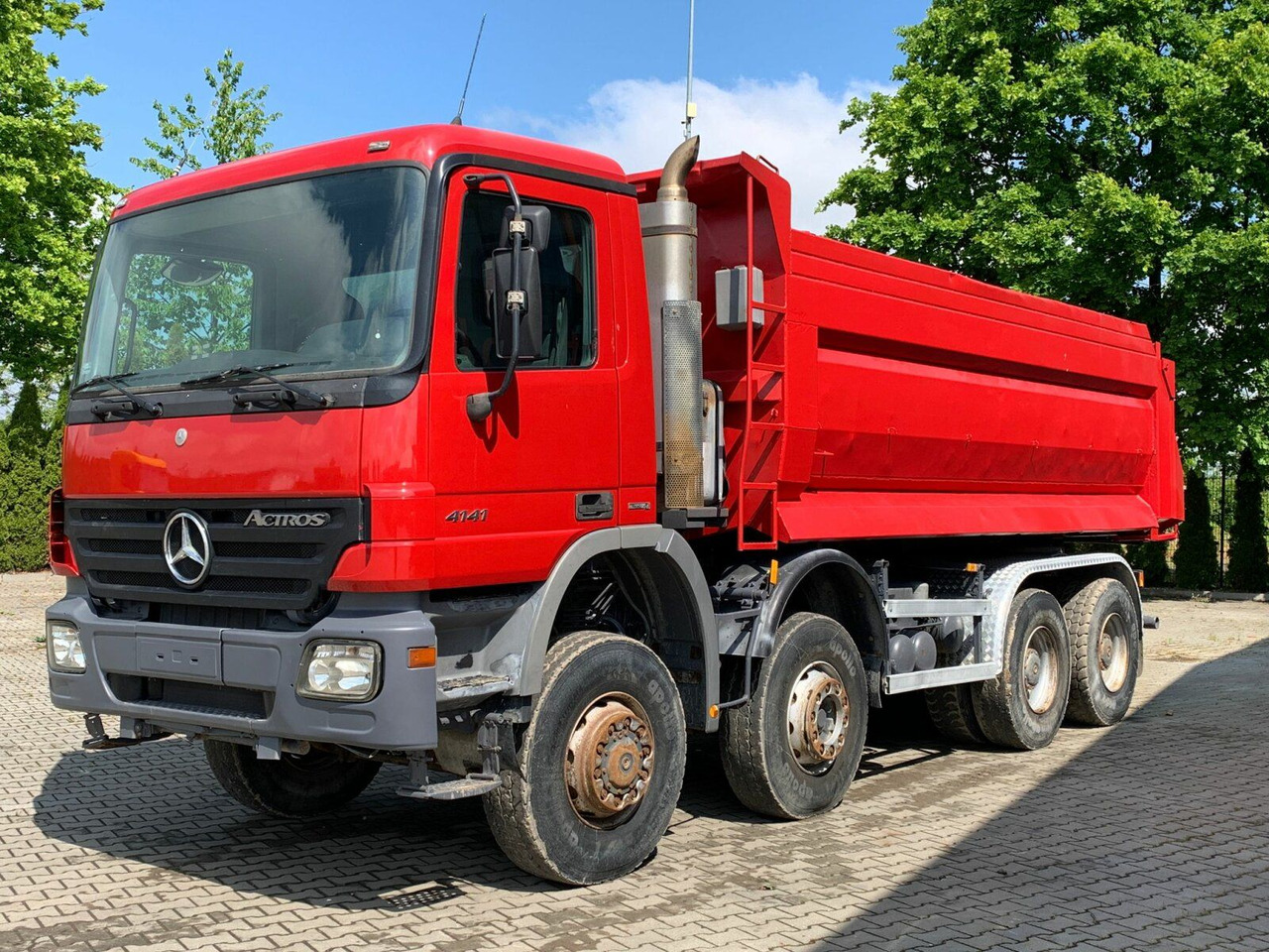 Mercedes-Benz ACTROS 4141 EURO4 8x8 Muldenkipper - Самоскид вантажівка: фото 2 Mercedes-Benz ACTROS 4141 EURO4 8x8 Muldenkipper - Самоскид вантажівка: фото 2