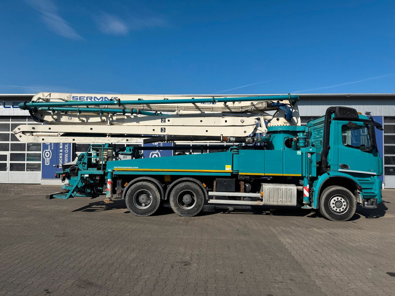 Mercedes-Benz AROCS 2836 6x4 Euro 6 Betonpumpe SERMAC 4Z38 - Автобетононасос: фото 3 Mercedes-Benz AROCS 2836 6x4 Euro 6 Betonpumpe SERMAC 4Z38 - Автобетононасос: фото 3