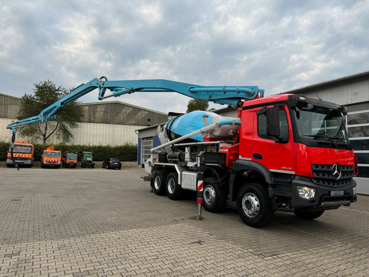 Mercedes-Benz AROCS 3243 8x4 Euro 6 Pumi Putzmeister TMM 24-3 - Автобетонозмішувач: фото 2 Mercedes-Benz AROCS 3243 8x4 Euro 6 Pumi Putzmeister TMM 24-3 - Автобетонозмішувач: фото 2