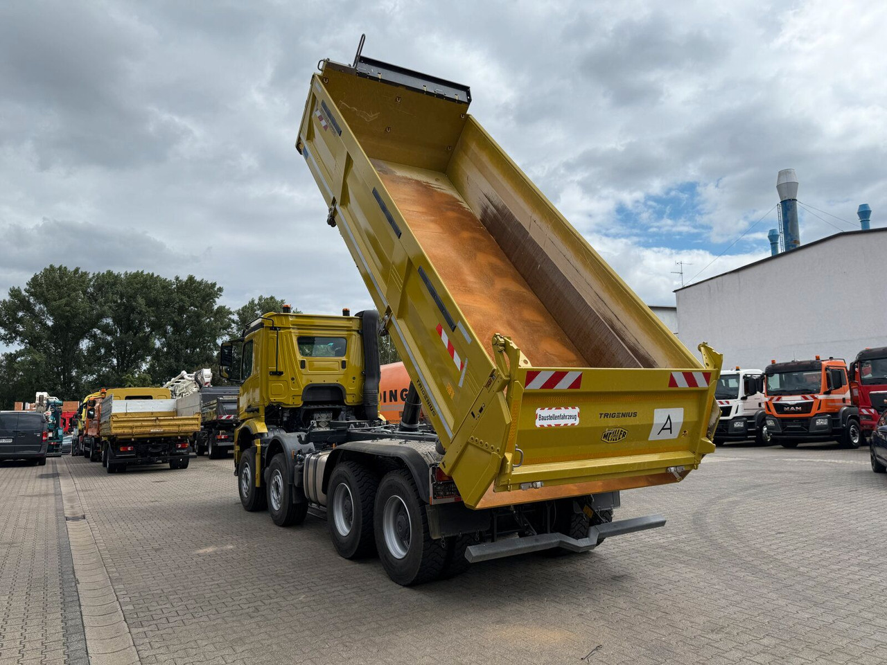 Самоскид вантажівка Mercedes-Benz AROCS 3248 8x4 Euro 6 Meiller Kipper Bordmatik: фото 11