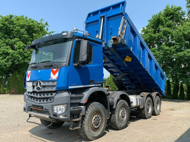 Mercedes-Benz AROCS 4145 8x8 EURO6 Muldenkipper TOP! - Самоскид вантажівка: фото 2 Mercedes-Benz AROCS 4145 8x8 EURO6 Muldenkipper TOP! - Самоскид вантажівка: фото 2