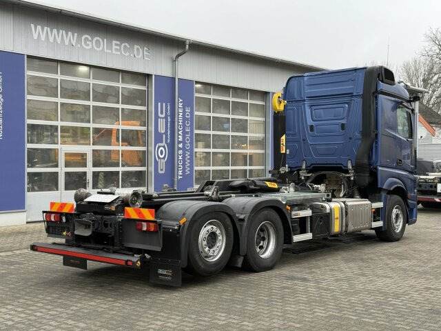 Вантажівка шасі Mercedes-Benz Actros 2563 6x2 Euro 6 Abrollkipper Hyva 20-57-S: фото 9