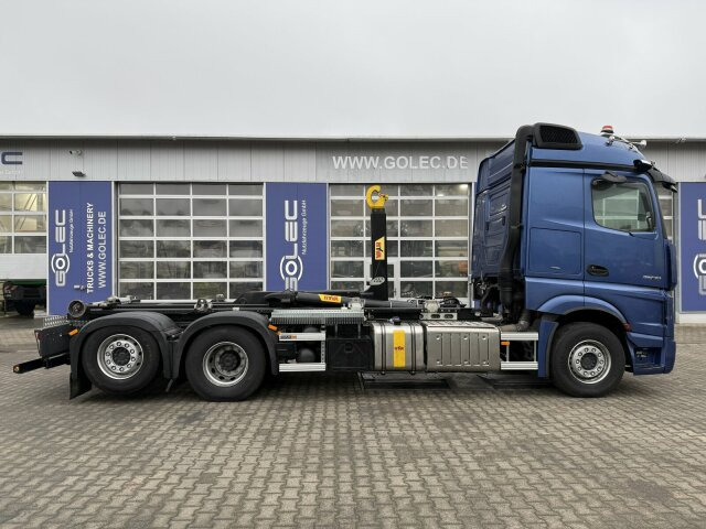 Вантажівка шасі Mercedes-Benz Actros 2563 6x2 Euro 6 Abrollkipper Hyva 20-57-S: фото 8