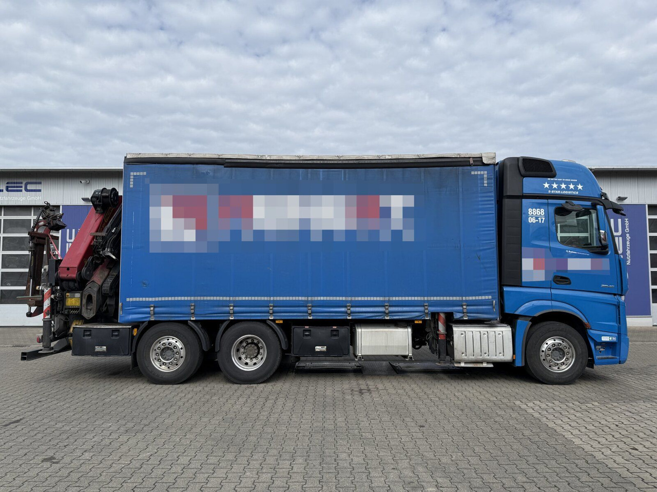 Mercedes-Benz Actros 6x2 Pritsche Kran Palfinger PK34002 + JIB - Вантажівка з маніпулятором: фото 2 Mercedes-Benz Actros 6x2 Pritsche Kran Palfinger PK34002 + JIB - Вантажівка з маніпулятором: фото 2