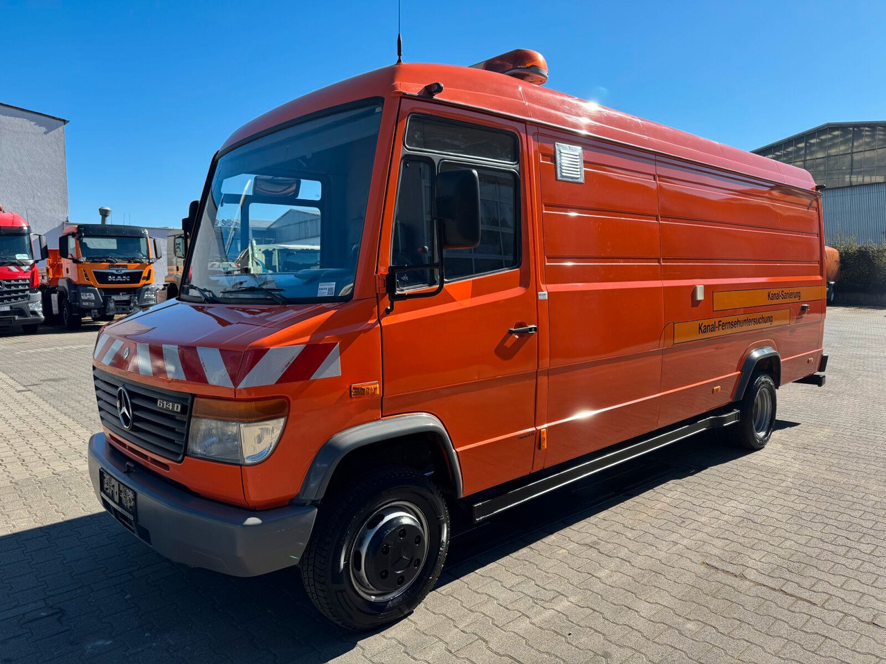 Mercedes-Benz Vario 614D TV Inspektionsanl RCA RAUSCH ELKA 600 - Асенізатори: фото 2 Mercedes-Benz Vario 614D TV Inspektionsanl RCA RAUSCH ELKA 600 - Асенізатори: фото 2