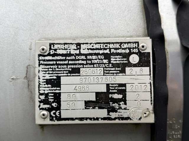 Müller-Mitteltal Liebherr Betonmischer Concrete Auflieger 10 m³ - Напівпричіп: фото 4 Müller-Mitteltal Liebherr Betonmischer Concrete Auflieger 10 m³ - Напівпричіп: фото 4