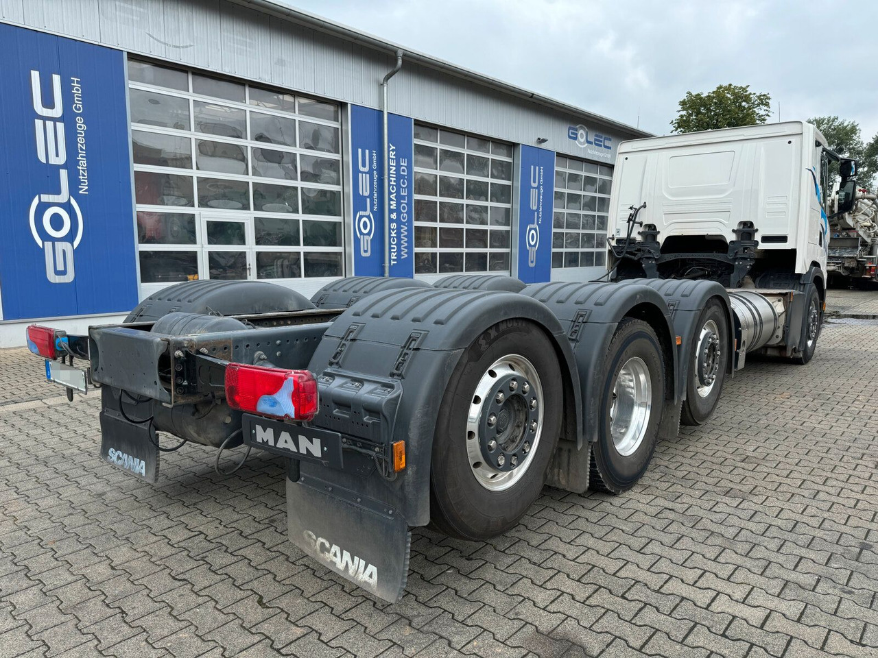 Scania G 410 B8x2*6 NB LNG Fahrgestell Nebenantrieb - Вантажівка цистерна, Вантажівка з маніпулятором: фото 5 Scania G 410 B8x2*6 NB LNG Fahrgestell Nebenantrieb - Вантажівка цистерна, Вантажівка з маніпулятором: фото 5