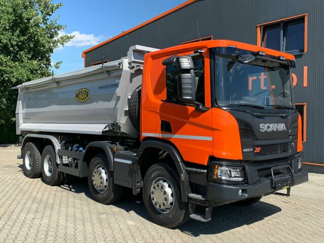 Scania P 420 8x4 Kipper Meiller 18,5m3 Euro 6 - Самоскид вантажівка: фото 1 Scania P 420 8x4 Kipper Meiller 18,5m3 Euro 6 - Самоскид вантажівка: фото 1