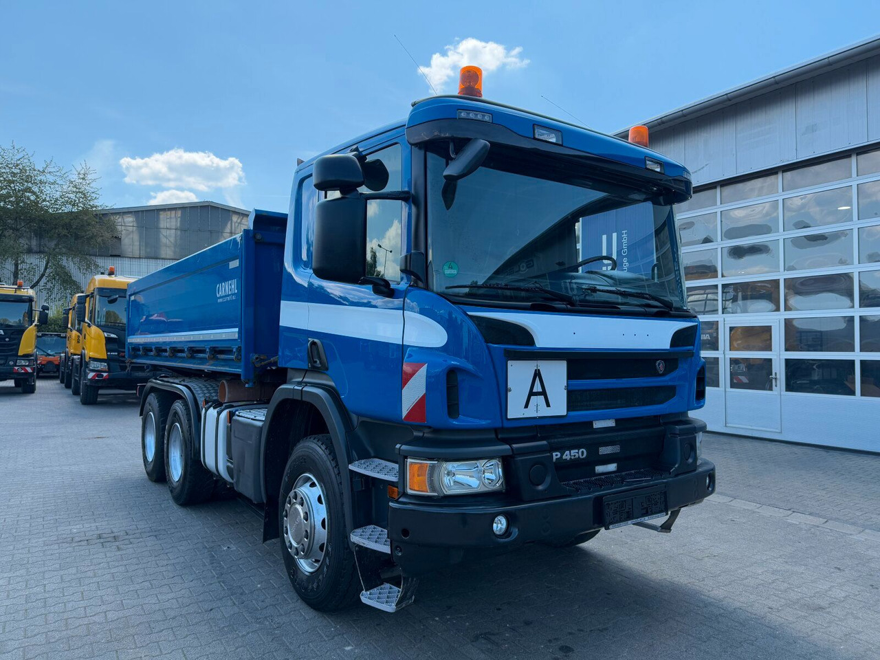 Scania P 450 6x4 Dreiseitenkipper DAUTEL - Самоскид вантажівка: фото 1 Scania P 450 6x4 Dreiseitenkipper DAUTEL - Самоскид вантажівка: фото 1