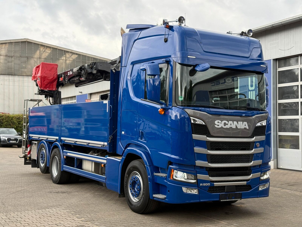 Scania R500 6x2 Pritsche mit Kran HIAB 177K PRO Scania R500 6x2 Pritsche mit Kran HIAB 177K PRO - Вантажівка з маніпулятором: фото 1 Scania R500 6x2 Pritsche mit Kran HIAB 177K PRO Scania R500 6x2 Pritsche mit Kran HIAB 177K PRO - Вантажівка з маніпулятором: фото 1