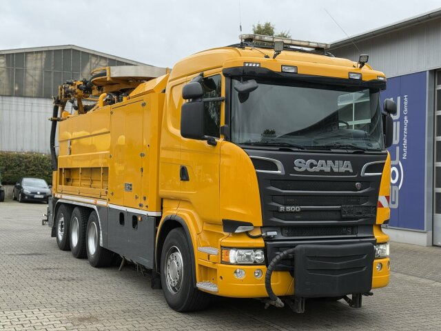 Scania R500 8x4 Kanalreiniger Kombi MÜLLER Canalmaster - Асенізатори: фото 1 Scania R500 8x4 Kanalreiniger Kombi MÜLLER Canalmaster - Асенізатори: фото 1