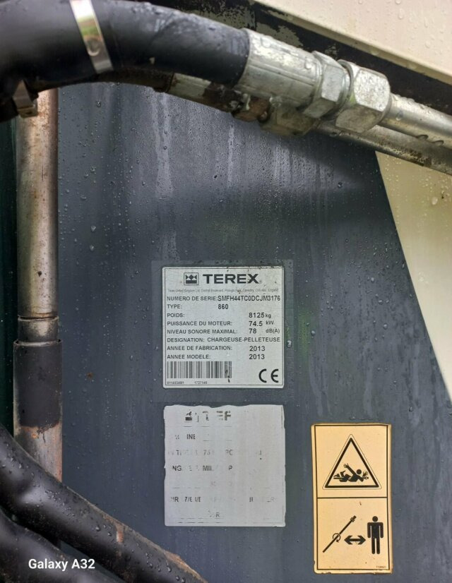 Terex 860 SX Baggerlader Baujahr 2013 - Екскаватор-навантажувач: фото 4 Terex 860 SX Baggerlader Baujahr 2013 - Екскаватор-навантажувач: фото 4