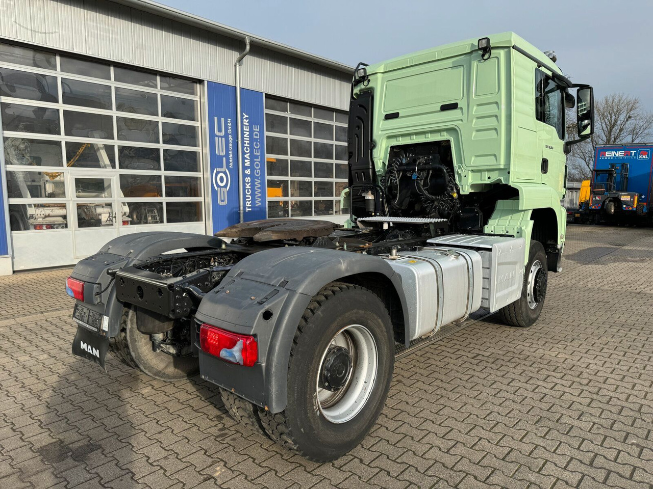 MAN TGS 18.510 4x4 SZM - Kipphyd. Blatt Luft - Тягач: фото 4 MAN TGS 18.510 4x4 SZM - Kipphyd. Blatt Luft - Тягач: фото 4