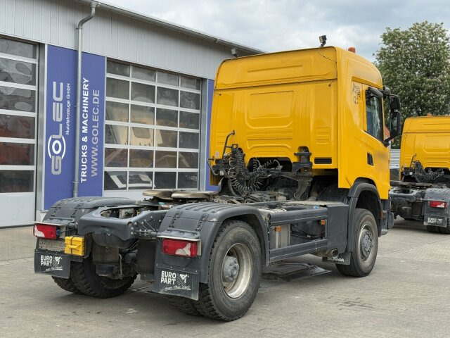 Тягач Scania G450 XT 4x4 Euro 6 SZM Kipphydraulik Blatt/ Luft: фото 9