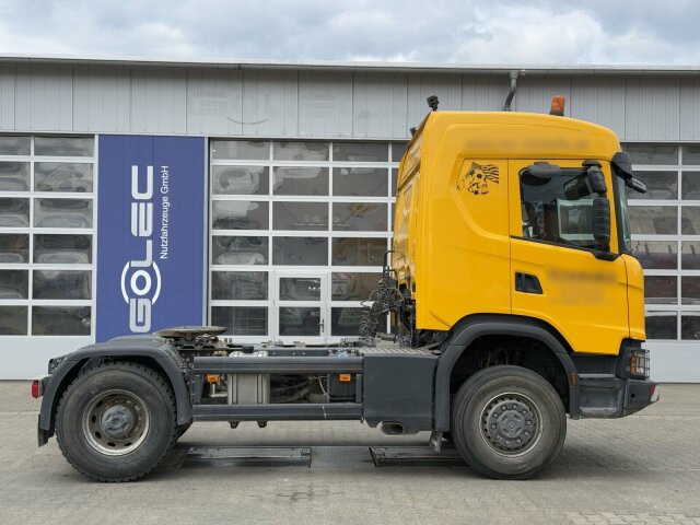 Тягач Scania G450 XT 4x4 Euro 6 SZM Kipphydraulik Blatt/ Luft: фото 8