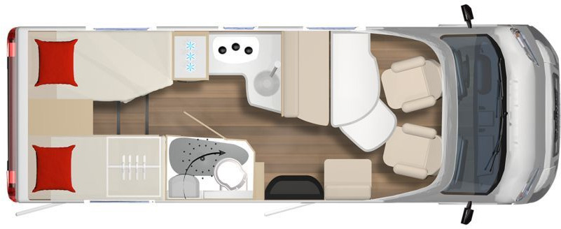 Bürstner B66 690 TD Funktionsdoppelboden - Напівінтегрований автобудинок: фото 2 Bürstner B66 690 TD Funktionsdoppelboden - Напівінтегрований автобудинок: фото 2
