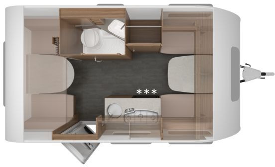 Knaus Sport 400 LK Design Paket - Причіп дача: фото 2 Knaus Sport 400 LK Design Paket - Причіп дача: фото 2