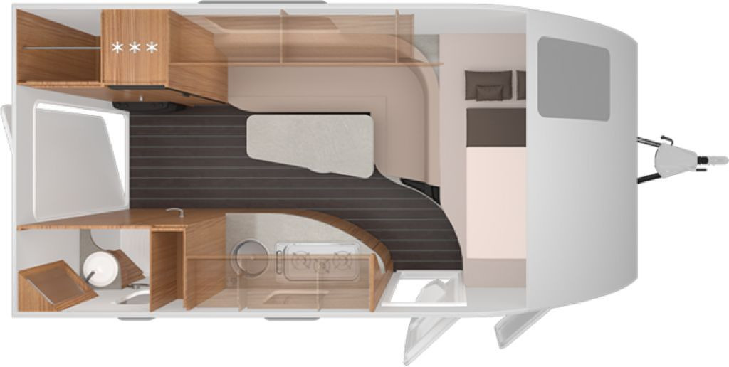 Knaus Sport&Fun 480 QL Black Selection Dachklima - Причіп дача: фото 2 Knaus Sport&Fun 480 QL Black Selection Dachklima - Причіп дача: фото 2