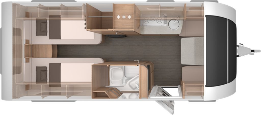 Knaus Südwind 540 UE Black Selection Elektrische Fußbo - Причіп дача: фото 2 Knaus Südwind 540 UE Black Selection Elektrische Fußbo - Причіп дача: фото 2