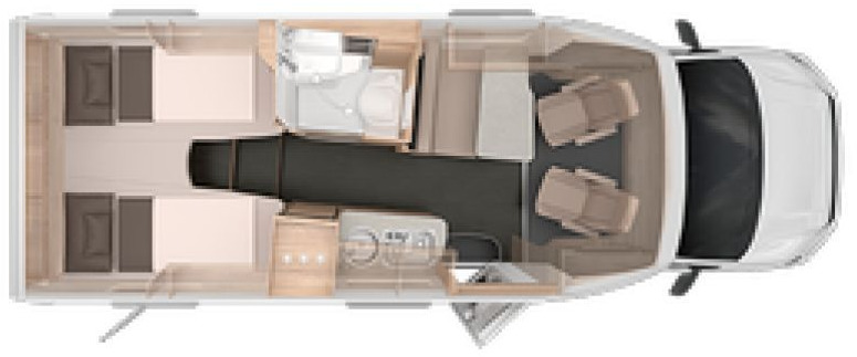Knaus Van TI Plus 650 MEG Platinum Selection Allrad An - Напівінтегрований автобудинок: фото 2 Knaus Van TI Plus 650 MEG Platinum Selection Allrad An - Напівінтегрований автобудинок: фото 2