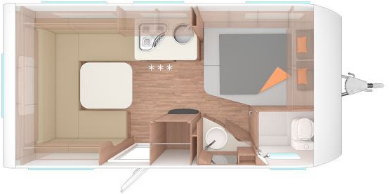 Weinsberg CaraOne 450 FU Elektrische Fußbodenerwärmung - Причіп дача: фото 2 Weinsberg CaraOne 450 FU Elektrische Fußbodenerwärmung - Причіп дача: фото 2