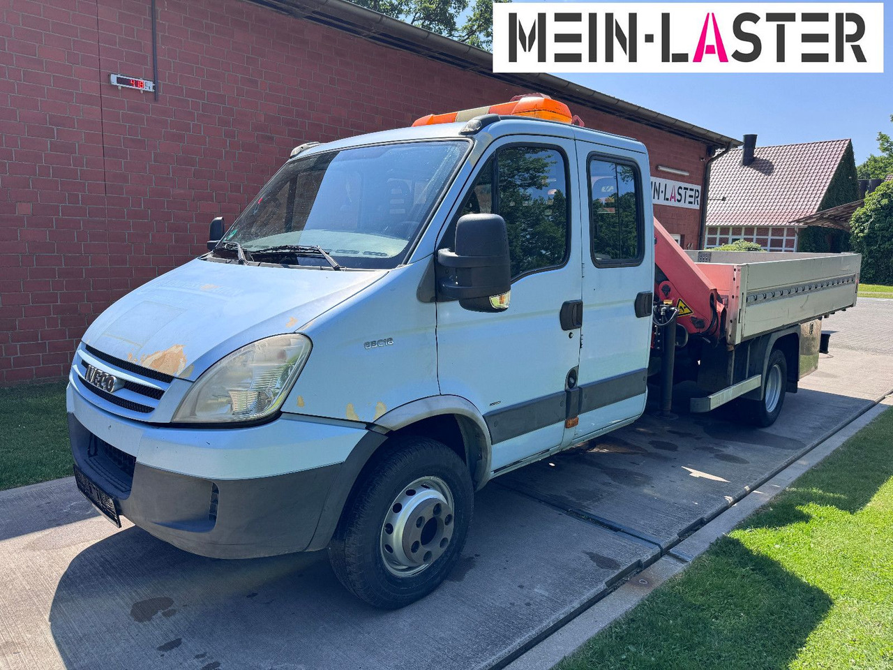 Iveco 65C180 3.0d Palfinger PK 6500 7 Sitzer NL 2300kg - Вантажівка з маніпулятором, Бортова вантажівка/ Платформа: фото 2 Iveco 65C180 3.0d Palfinger PK 6500 7 Sitzer NL 2300kg - Вантажівка з маніпулятором, Бортова вантажівка/ Платформа: фото 2