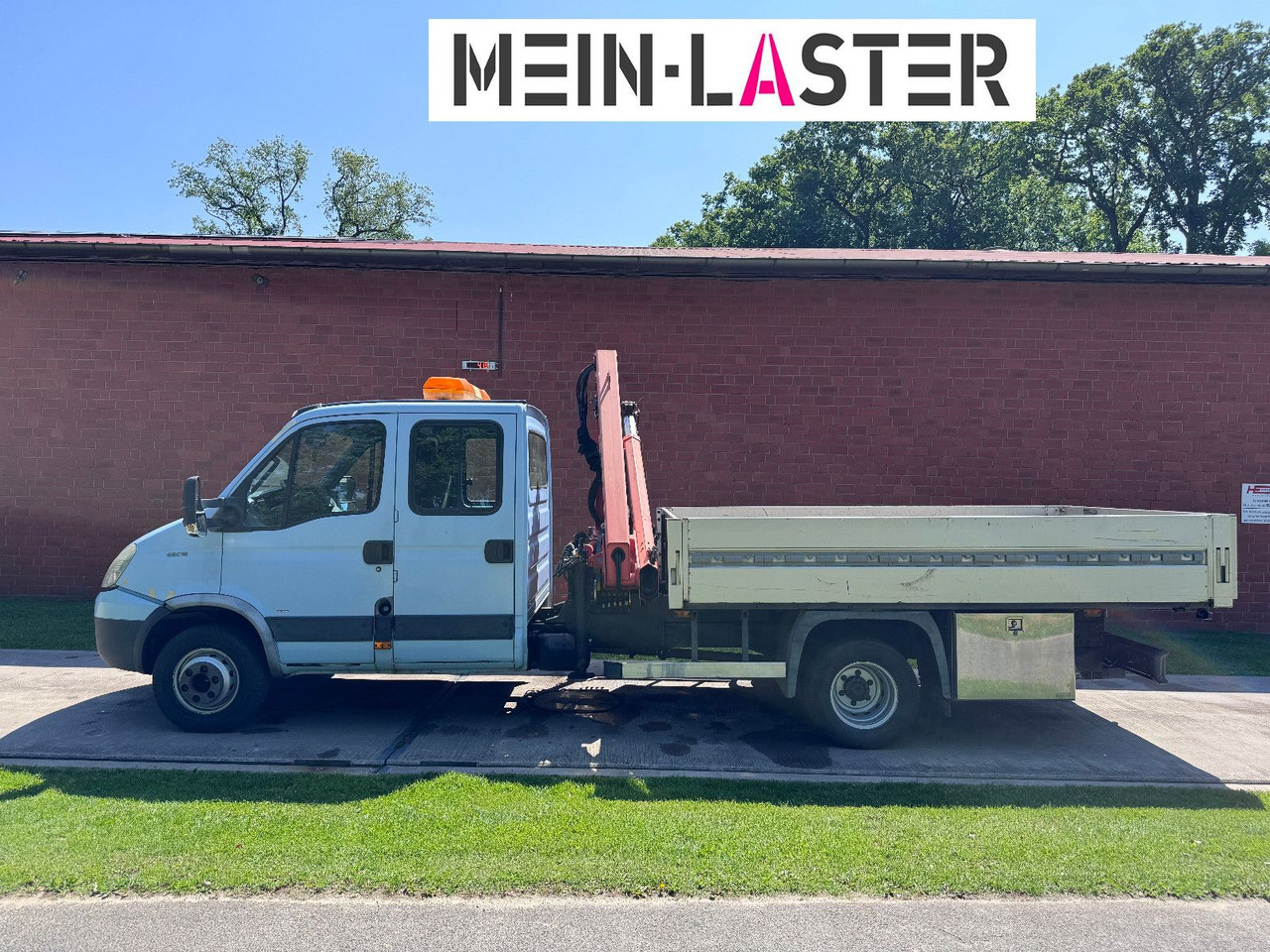 Iveco 65C180 3.0d Palfinger PK 6500 7 Sitzer NL 2300kg - Вантажівка з маніпулятором, Бортова вантажівка/ Платформа: фото 4 Iveco 65C180 3.0d Palfinger PK 6500 7 Sitzer NL 2300kg - Вантажівка з маніпулятором, Бортова вантажівка/ Платформа: фото 4