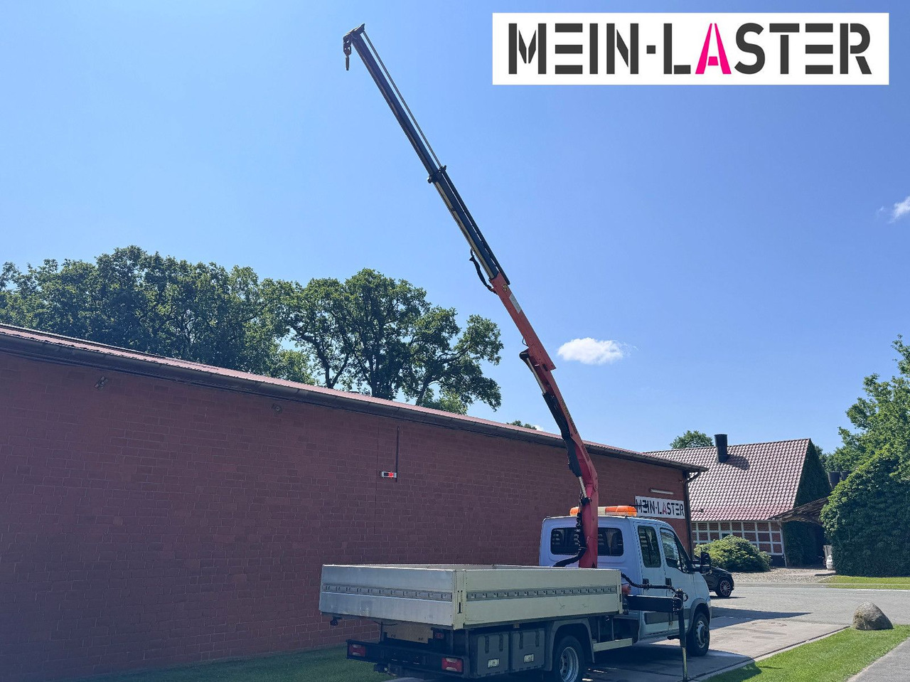 Iveco 65C180 3.0d Palfinger PK 6500 7 Sitzer - Легка бортова вантажівка, Вантажопасажирський фургон: фото 5 Iveco 65C180 3.0d Palfinger PK 6500 7 Sitzer - Легка бортова вантажівка, Вантажопасажирський фургон: фото 5