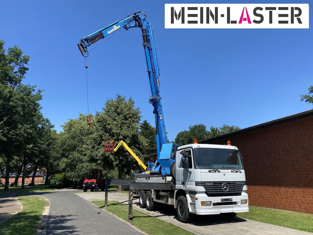 Mercedes-Benz 3335 V6 MKG 550 Ta2-a2 -46m 420 kg Funk - Вантажівка з маніпулятором: фото 2 Mercedes-Benz 3335 V6 MKG 550 Ta2-a2 -46m 420 kg Funk - Вантажівка з маніпулятором: фото 2