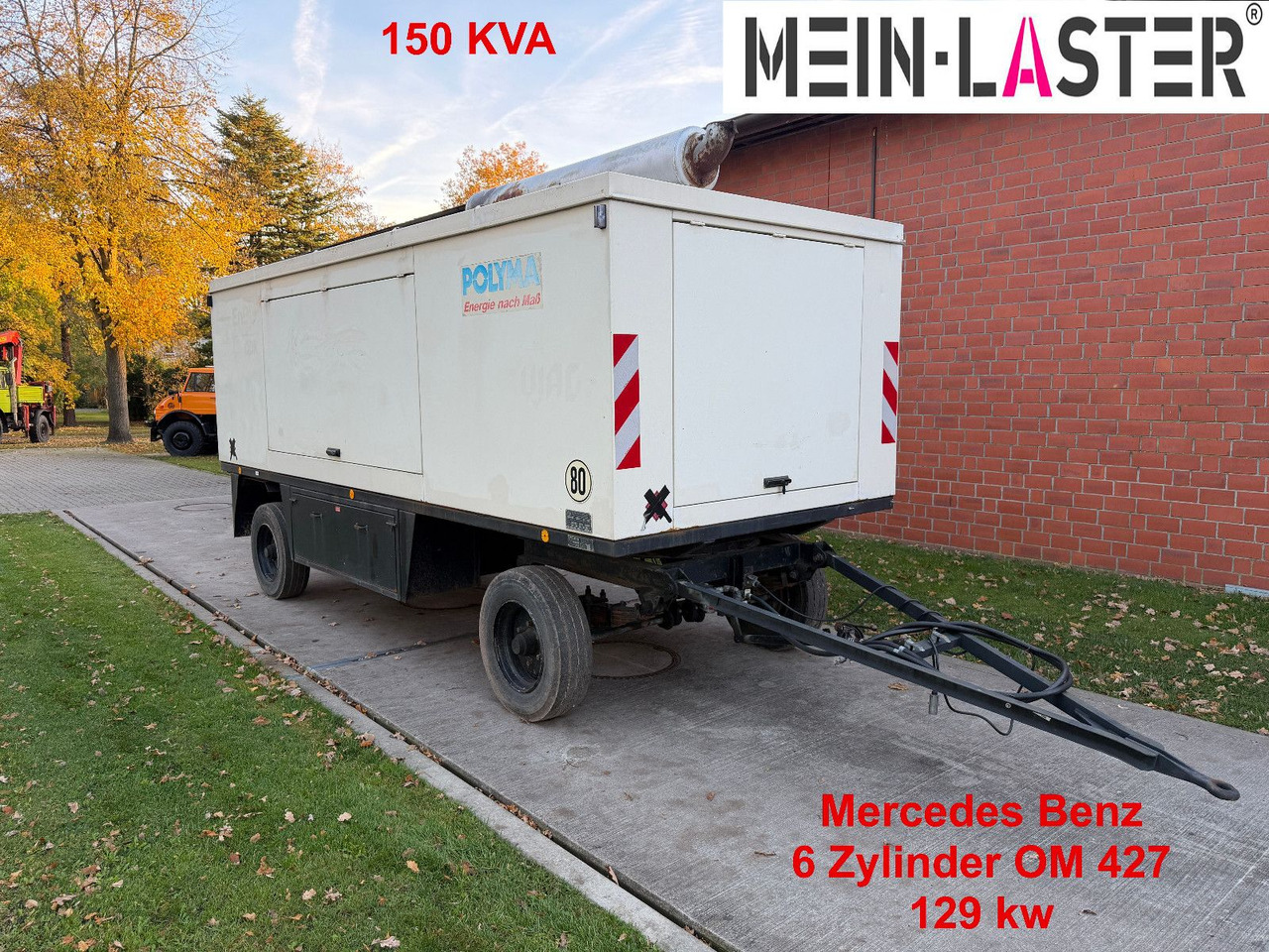 Polyma 150 KVA Mercedes Benz 6 Zylinder - Електричний генератор: фото 1 Polyma 150 KVA Mercedes Benz 6 Zylinder - Електричний генератор: фото 1