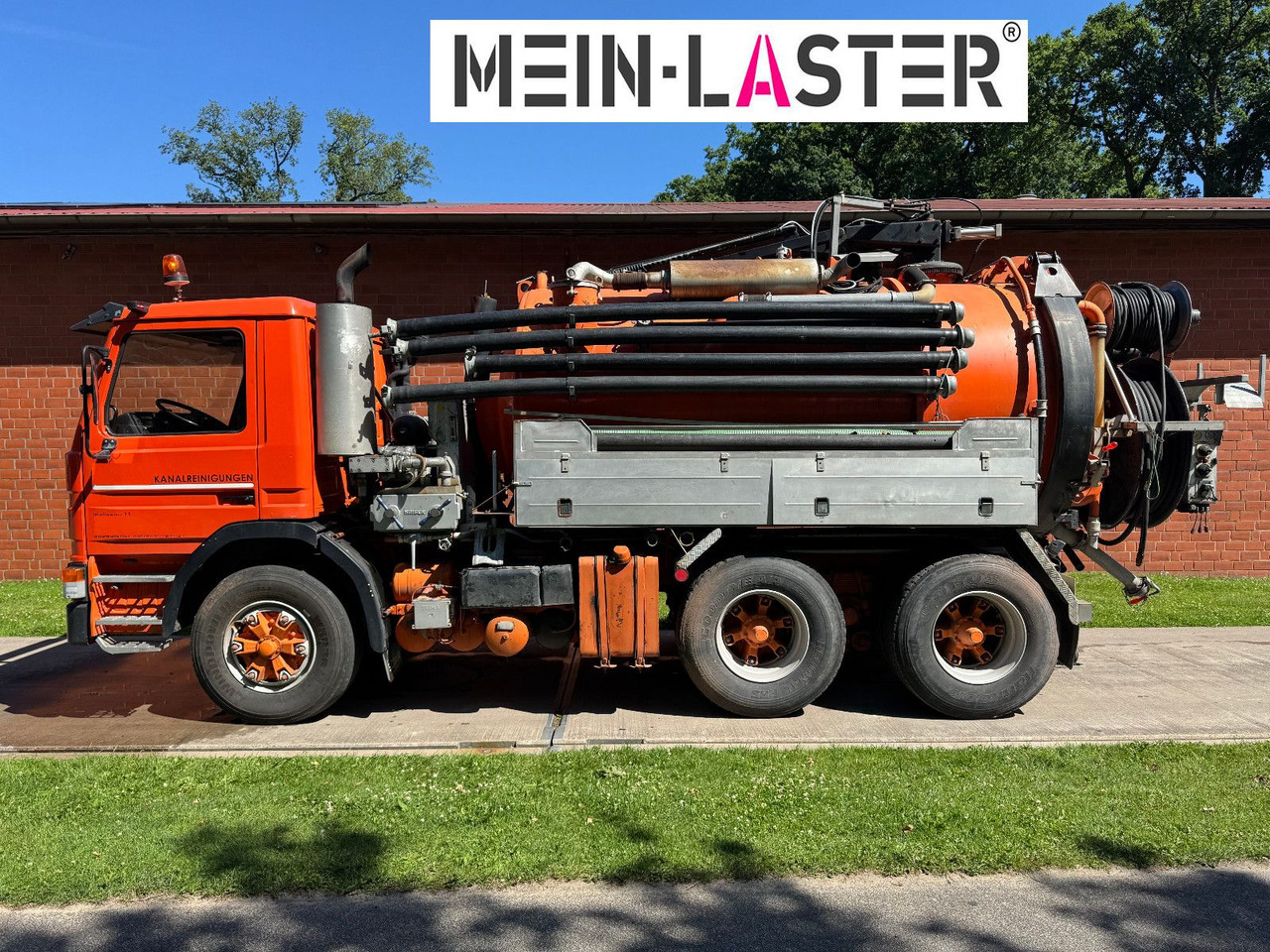 Scania 112 6x4 Saug Spül Kombi Kaiser Top Zustand 6x4 - Асенізатори: фото 4 Scania 112 6x4 Saug Spül Kombi Kaiser Top Zustand 6x4 - Асенізатори: фото 4