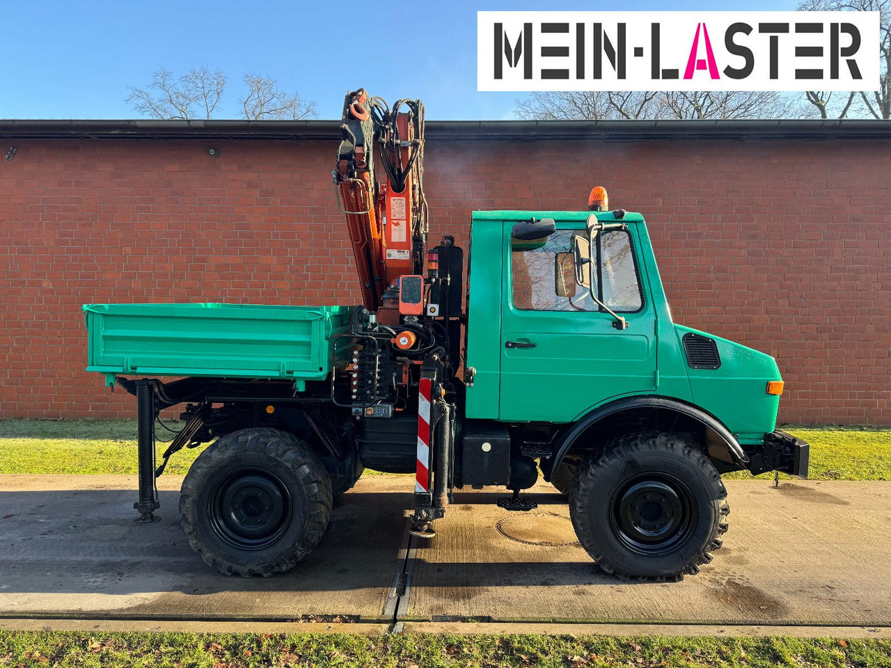Unimog U 1200 Atlas 75.2 Kran 14 m Funk FB *1. Hand - Вантажівка з маніпулятором, Самоскид вантажівка: фото 5 Unimog U 1200 Atlas 75.2 Kran 14 m Funk FB *1. Hand - Вантажівка з маніпулятором, Самоскид вантажівка: фото 5