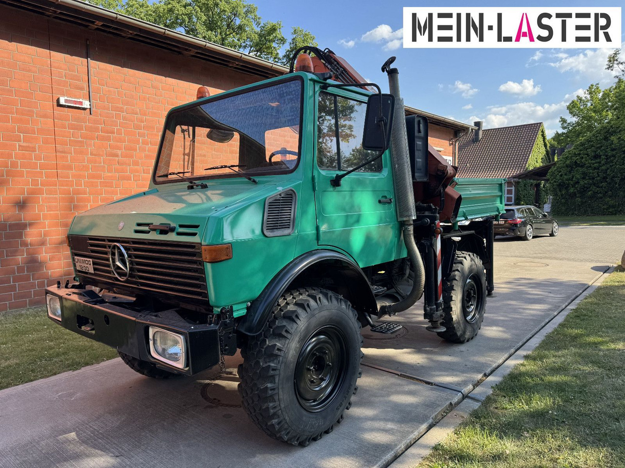 Unimog U 1200 Atlas 75.2 Kran 14 m Funk FB *1. Hand - Вантажівка з маніпулятором: фото 3 Unimog U 1200 Atlas 75.2 Kran 14 m Funk FB *1. Hand - Вантажівка з маніпулятором: фото 3